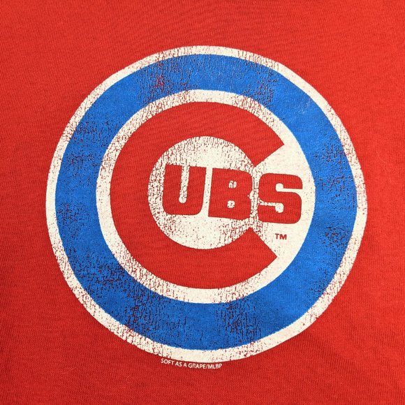 MLB Other - MLB Chicago Cubs Delta Pro Weight Youth Red Tee
